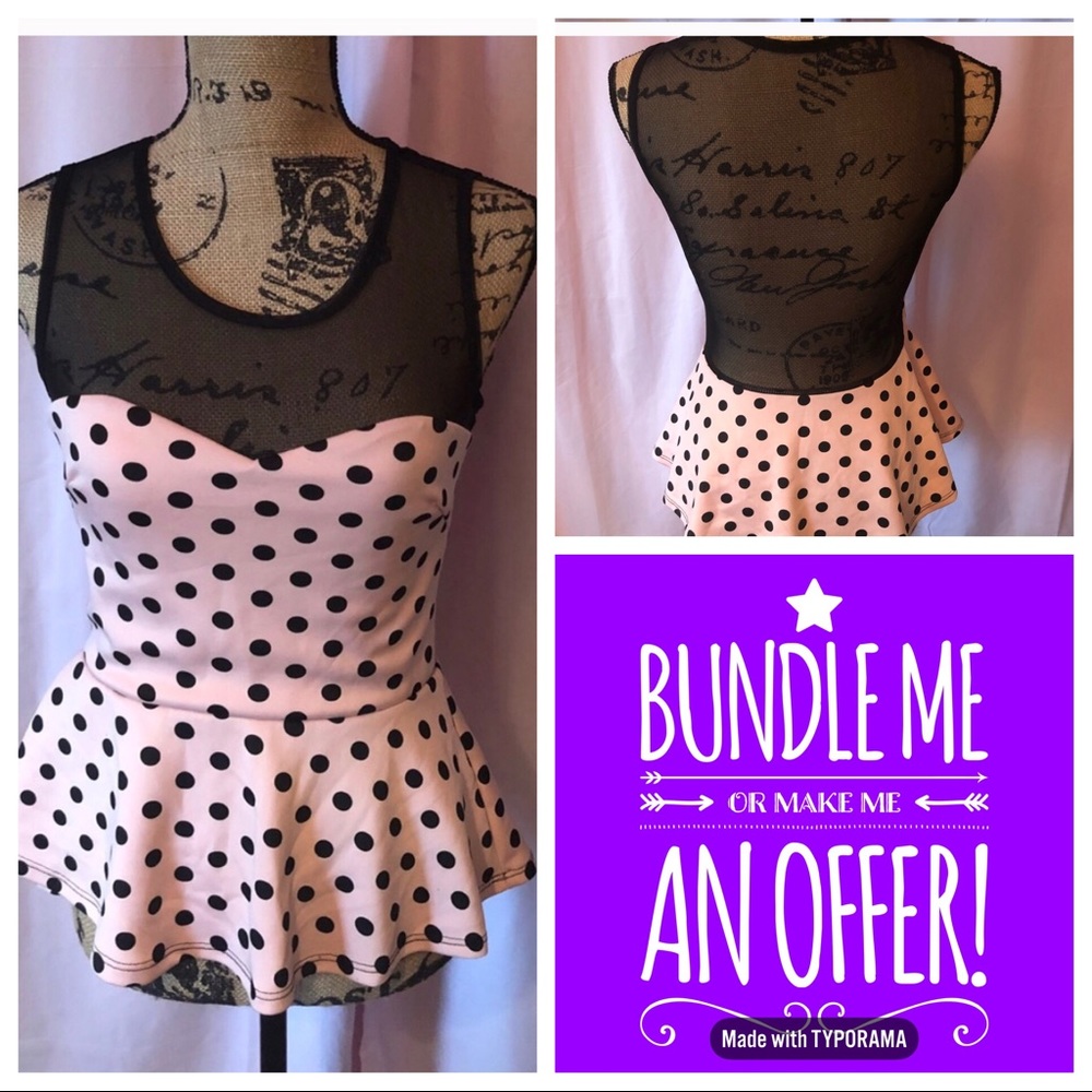 Cute polka dot blouse